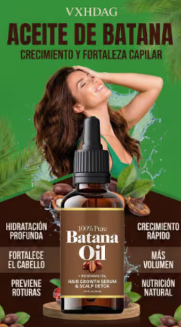 Aceite de Batana Original 🌱Recupera tu Cabello en Tan Solo Semanas✨ 🔥OFERTA 2X1🔥