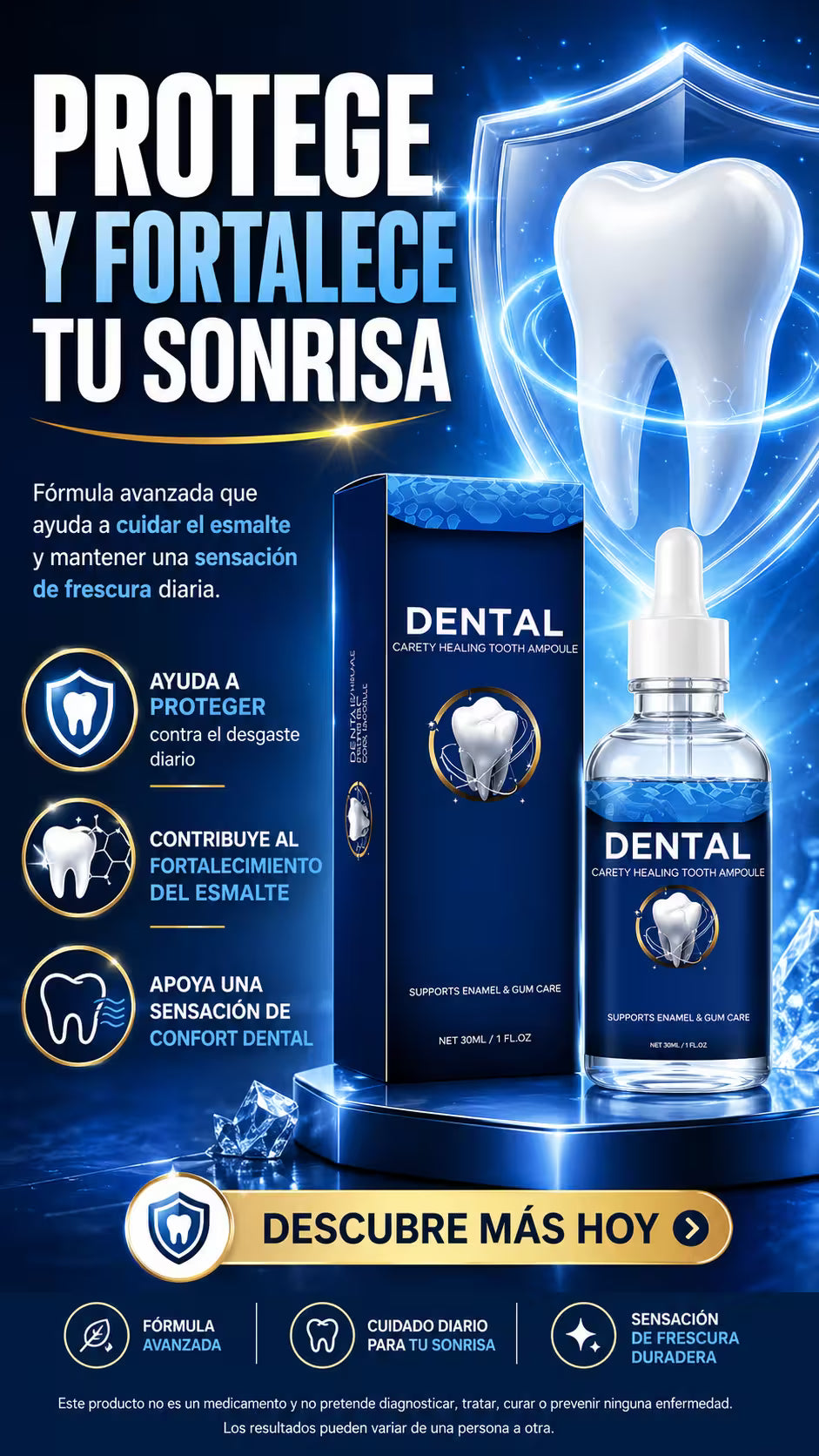 DENTAL 🦷✨ “Recupera la fuerza de tus dientes sin complicarte 😍💎